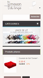 Mobile Screenshot of maisondulinge.fr
